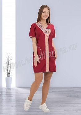 Халат женский арт. УН-20-14-ГАБ